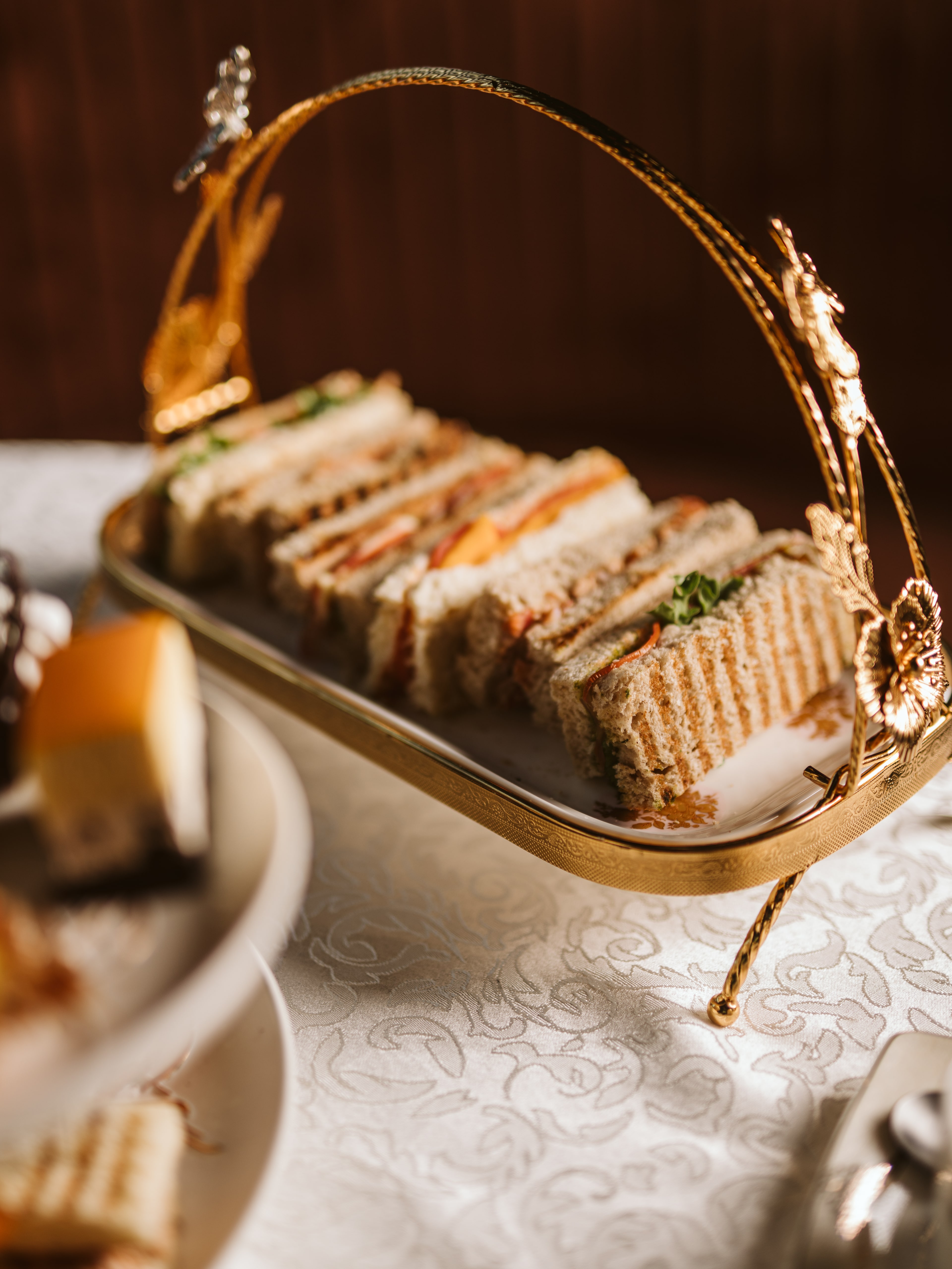 Dessert and pastry display