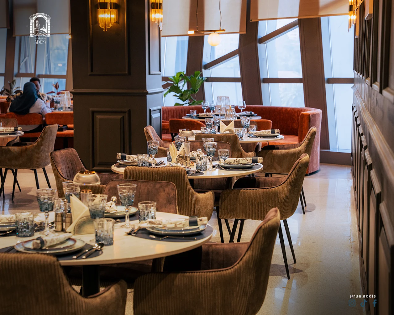 Corporate dining at Rue Addis