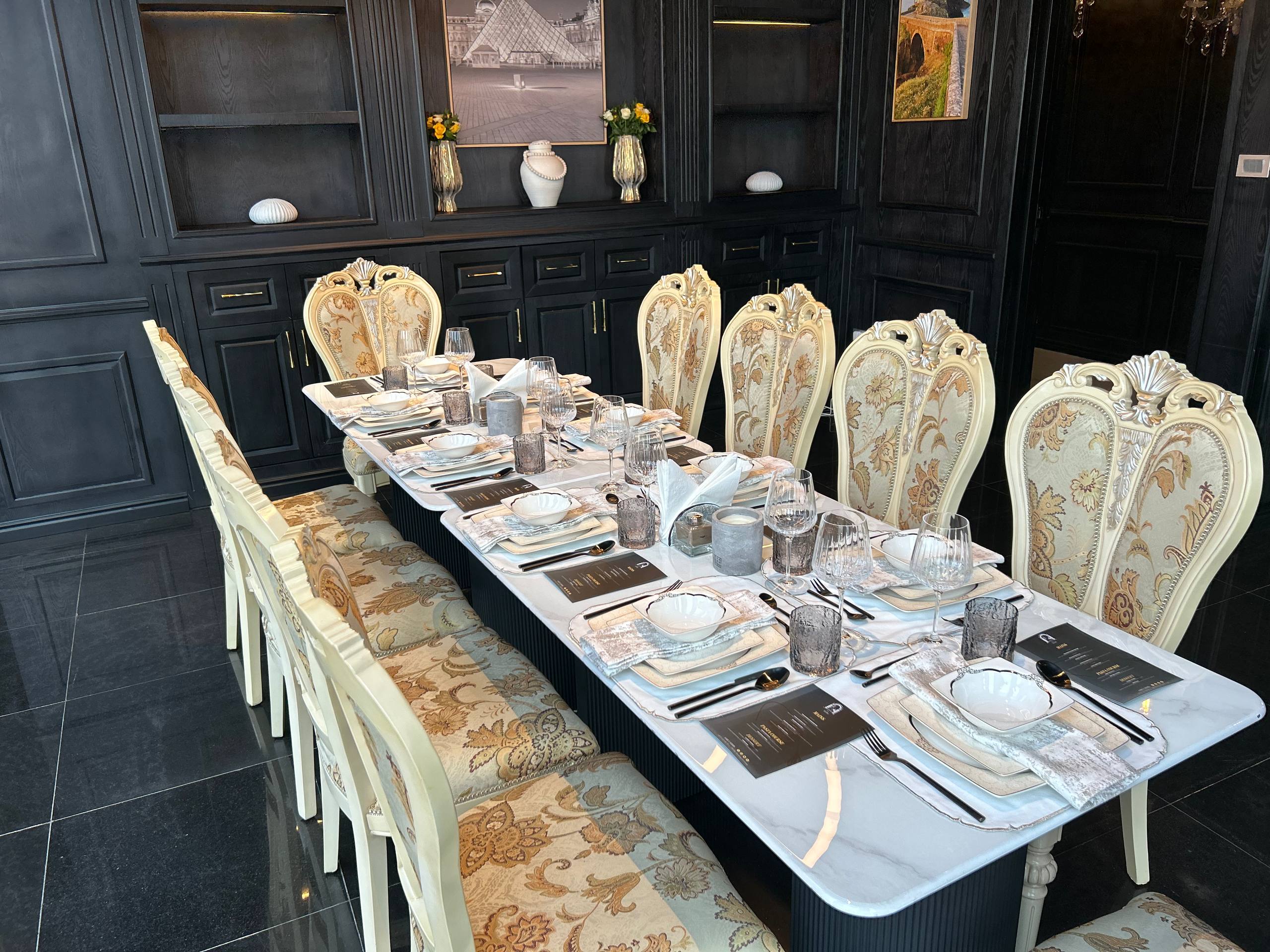 Private dining room at Rue Addis